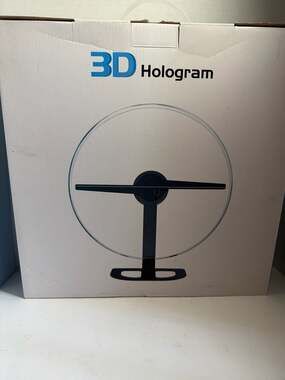 DH-224-32 32cm 3D Hologram LED Advertising Fan Projector with Protective Cover